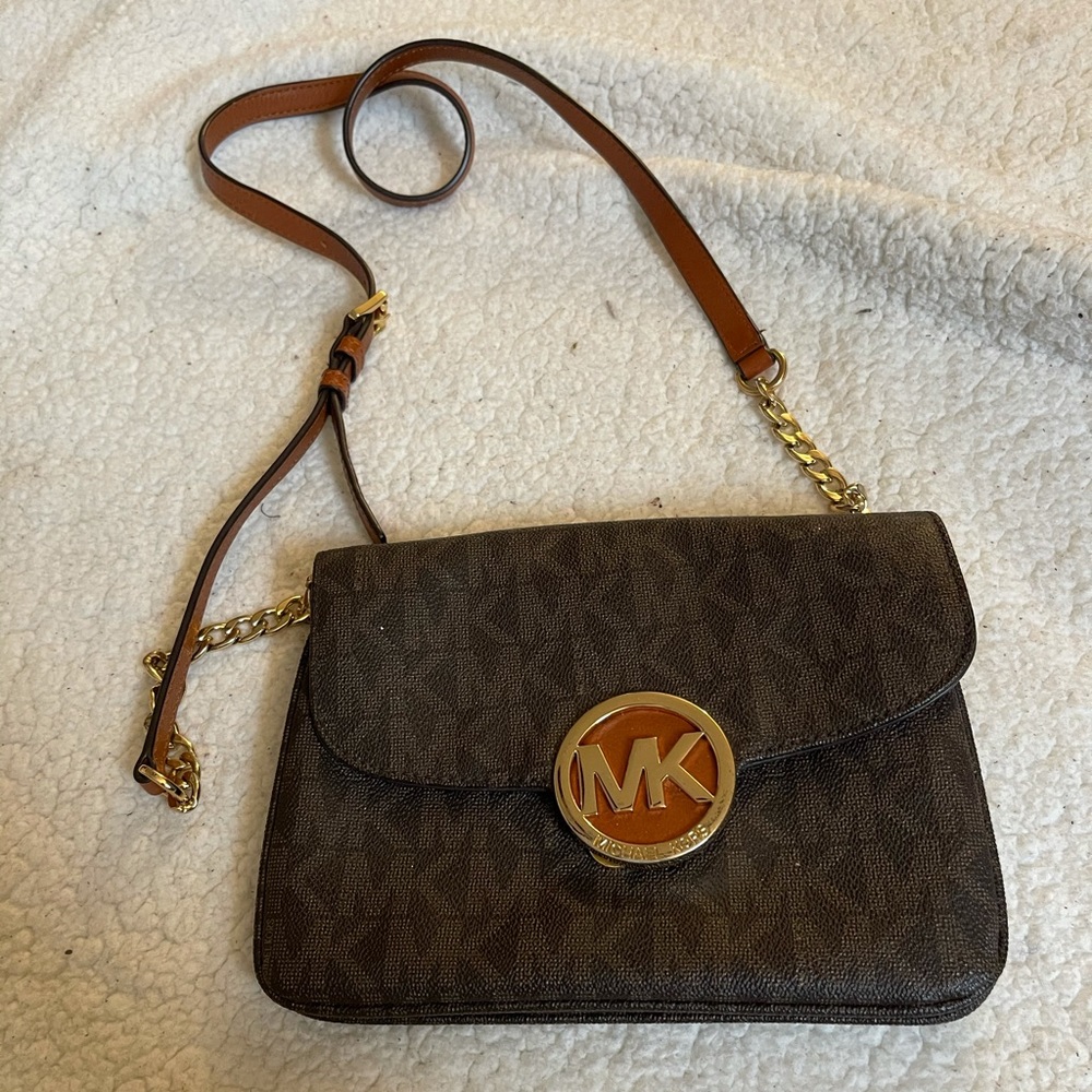 Michael Logo Crossbody